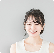 宣材写真を撮る女性